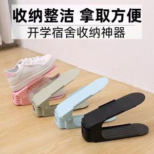Simple all-in-one tiered adjustable <b>shoe</b> <b>rack</b>, a <b>shoe</b> <b>storage</b> solution for home and dormitory use, a minimalist <b>shoe</b> <b>rack</b>. - Product Image 3