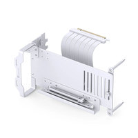 Jonsbo A50 Braket Dudukan GPU Vertikal dari Paduan Aluminium PCIe 4.0 Stasiun Docking GPU Eksternal Cetakan Khusus Non-RGB untuk Desktop