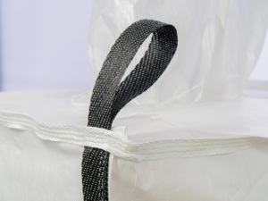 שק FIBC כבד 1000 ק\"ג (PP/PVC) עם לולאות הרמה בפינות, ניתן להתאמה אישית של גודל/לוגו, תחתית שטוחה ומילוי עליון - Product Image 2