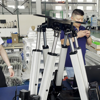 Plateforme de mouvement dynamique industrielle JSTKJ à 6 degrés de liberté, simulateur de mouvement hexapode Stewart à 6 axes personnalisé