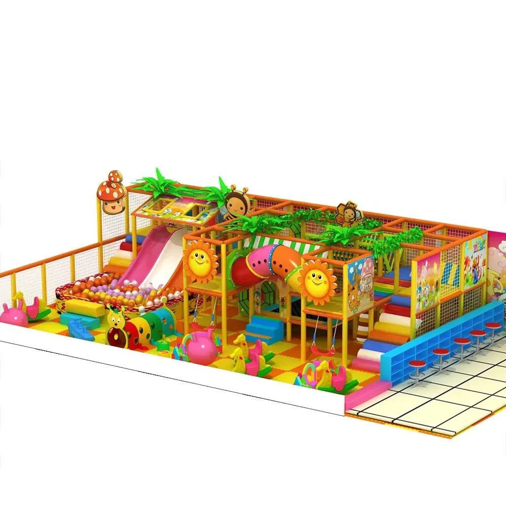 OK Playground cute zoo theme bright used playground equipment for sale