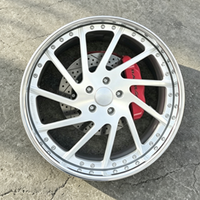 Jantes forgées 5x120 5x112 5x114.3 23 24 25 26 pour A4 A5 Q7 Golf Passat X3 X4 X5 Model 3 Model Y Model S Model X 911 Civic Accord