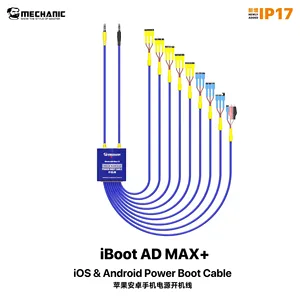 Cable de alimentación MECHANIC OFFICIAL iBoot AD MAX+ para iPhone 6-17PM, Android, Xiaomi, <span class=keywords><strong>Samsung</strong></span>, cable de prueba para reparación de fuente de alimentación de teléfonos - Product Image 2