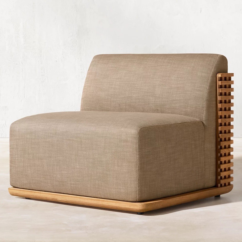 โซฟาด้านเดียวผ้าฝ้ายแห้งเร็ว-ผ้ากันน้ำ Sableen