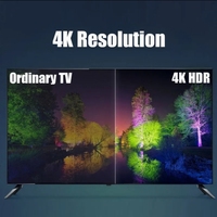 Televisor Inteligente Android LED FHD Ultra Delgado de 65-100 Pulgadas, Relación de Aspecto 16:9, Negro, Multi Idioma, Uso Doméstico y Hotelero, Stock al por Mayor para África