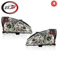CZJF Auto Parts Phares Jaune HID Semi-assemblage Sans Moteur pour Lexus RX330 2004 2005 2006 2007 2008 2009