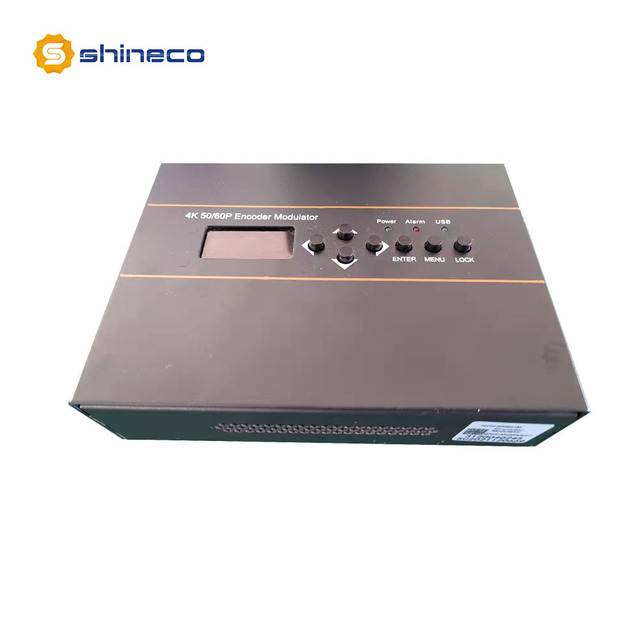 4K DVB-T H.264 H.265 UHD DVB-C RF Encoder Modulator
