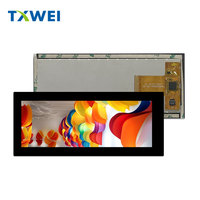 Neuzugang 4,6 Zoll Kapazitiver TFT-LCD-Anzeigenmodul Berührungsbildschirm und Messleiste Typ 320*960 Auflösung für Audiosystem