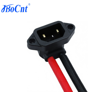 Xe điện 75A mạ vàng đồng thau cắm DC cung cấp điện PA66 Nylon nhà ở kết nối dây cho pin - Product Image 1