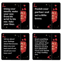 50 cartes de jeu en carton pour les rendez-vous amoureux et une interaction plus intime