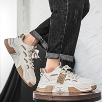 Logo design personnalisé haute qualité nouveau design chaussures hommes sport baskets marque respirante style marche chaussures décontractées