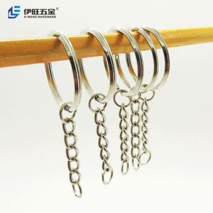 Yiwang พวงกุญแจโลหะเงิน1.5x25มม. สำหรับด้านนอก - Product Image 2