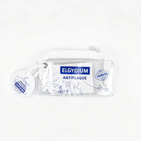 Pochette zippée transparente en PVC imperméable, logo imprimé personnalisé, sac de voyage transparent portable pour cosmétiques et maquillage