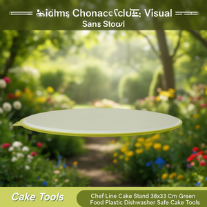 Porta torta (38x33cm) Cake & Go alta CHEF LINE Verde 065850257 - Product Image 3