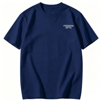 Articles promotionnels personnalisés, t-shirt à manches courtes en coton 220 GSM, respirant, écologique, séchage rapide, col rond