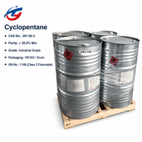 Cyclopentane liquide incolore CAS 287-92-3, intermédiaire organique pour agents moussants et réfrigérants, fabriqué par un producteur chimique