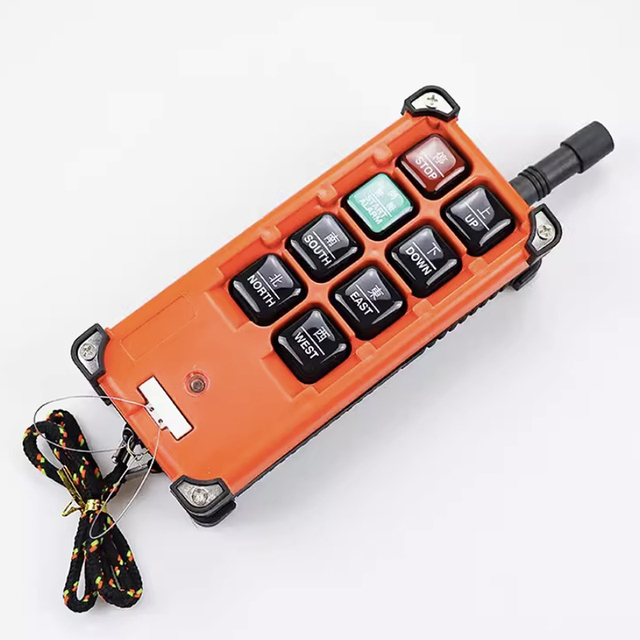 Factory Direct Supply 6 Button F21-E1B AC 24V/36V Single Speed Industrial Wireless Hoists Overhead Rc Lifting Crane Remote Metal
