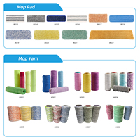 Tampons de rechange en microfibre pour balai serpillère vert, lavables, réutilisables, haute absorption, pour usage domestique