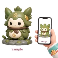 Meiyantoys ODM – Conception personnalisée de figurines d'art et de jouets sur le thème des esprits élémentaires, mascotte d'entreprise, grande statue pour l'image de marque et l'ornement