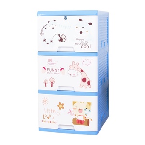 Armoire de rangement à tiroir pour bébé, élégante, en plastique, bon marché, design - Product Image 6