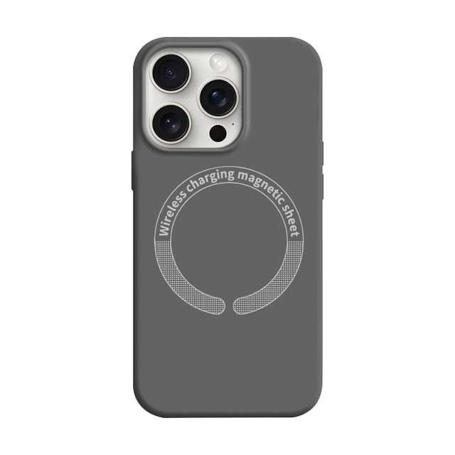 The Silicone Phone case with a Skin-friendly Feel and Magnetic Attraction Function Is Suitable for Iphone 16promax/15/14/13/12