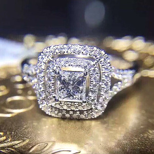 Bague créative argentée pour femme, élégante, cadeau d'anniversaire, accessoire de mode pour les fêtes - Product Image 2