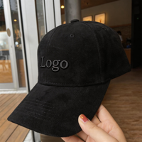 Casquette de baseball unisexe en coton pur à 6 panneaux, brodée en 3D sur mesure, style sportif, avec boucle métallique large et incurvée, vintage américain