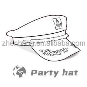 Chapeau 3d Broderie Chapeaux de Fête Chapeaux de Marin Personnalisés Filles - Product Image 5