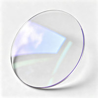 Bleu AR Saphir Double Dôme 1.2mm D'épaisseur 28 ~ 38.5mm Diamètre Montres Cristal Réparation Accessoires Surface Usine En Gros Personnalisé