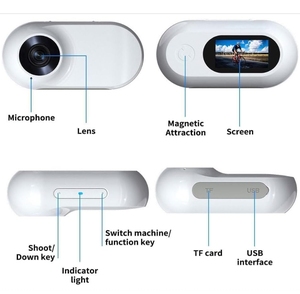 Mini caméra sportive 1080P pour animaux de compagnie, caméra de suivi pour chat et chien, enregistrement vidéo, caméra sans fil sécurisée pour extérieur, collier pour chat - Product Image 4