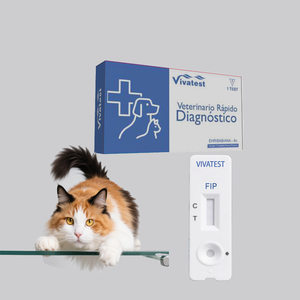 Feline infectious perititis fipv AB + <span class=keywords><strong>FIP</strong></span> AG Antigen Cat Antigen ชุดทดสอบอย่างรวดเร็วสำหรับการทดสอบสัตว์เลี้ยง - Product Image 1