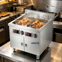 Friteuse électrique automatique 30L pour poulet frit, frites et poisson