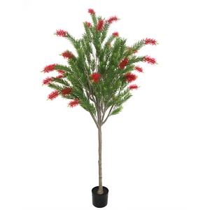 <span class=keywords><strong>Albero</strong></span> di Callistemon Artificiale Alto 180cm per Decorazione Caffè, <span class=keywords><strong>Albero</strong></span> di Callistemon Finto - Product Image 3