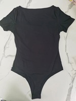 Body de sport athlétique pour femme Combinaison de yoga à manches courtes pour vêtements de fitness d'entraînement