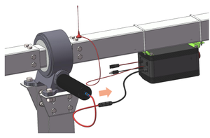 Contrôleur de suivi solaire GF New Energy GF-AC-V2 pour système de suivi solaire à axe unique, avec moteur d'orientation intelligent et contrôleur TCU intégré - Product Image 5