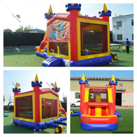 Château gonflable commercial personnalisé, combo de saut gonflable, maison gonflable extérieure pour location de fête, vente en gros directe usine