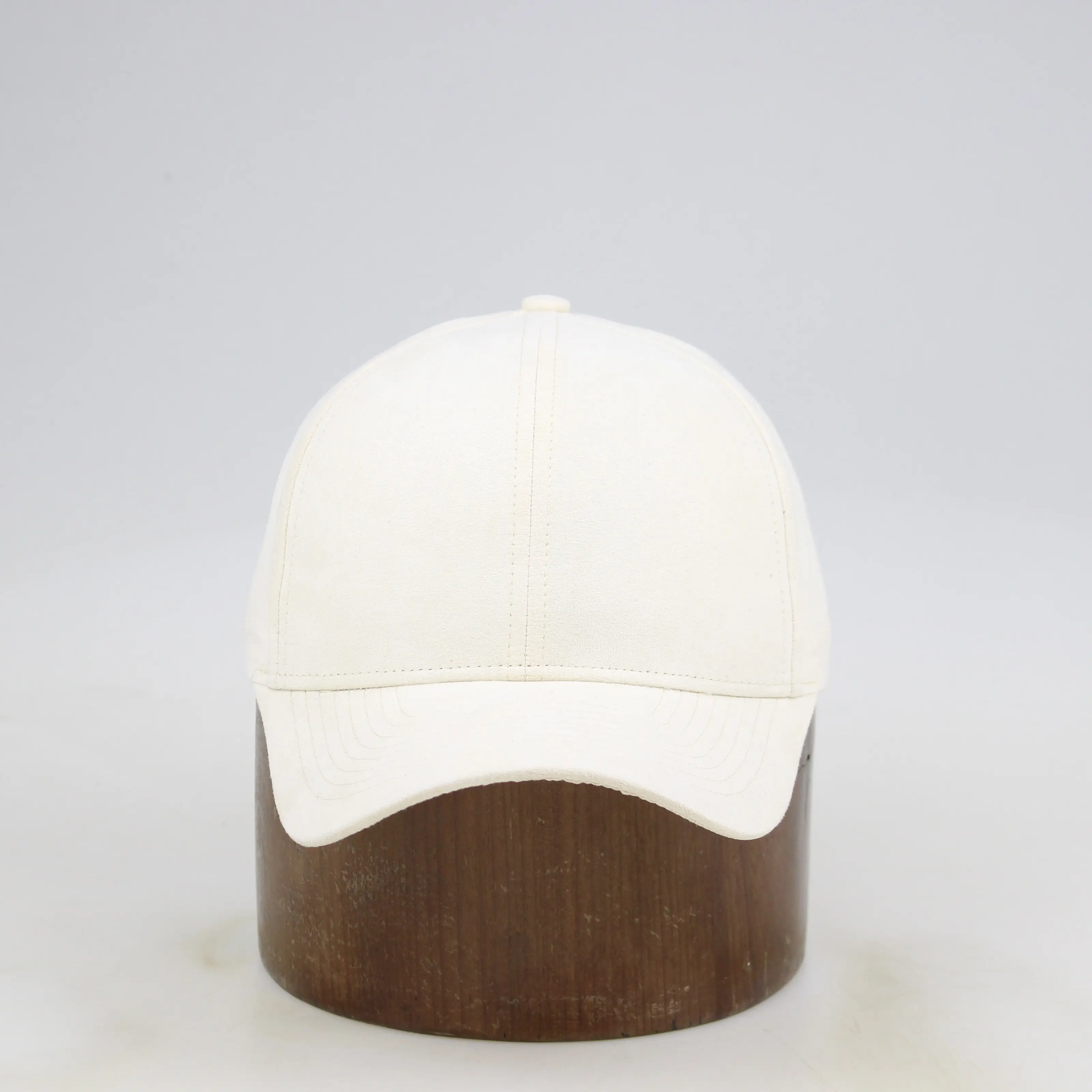 Hochwertige benutzer definierte Logo natürliche weiße leere einfache Baumwolle Sport hüte 6 Panel Baseball Cap