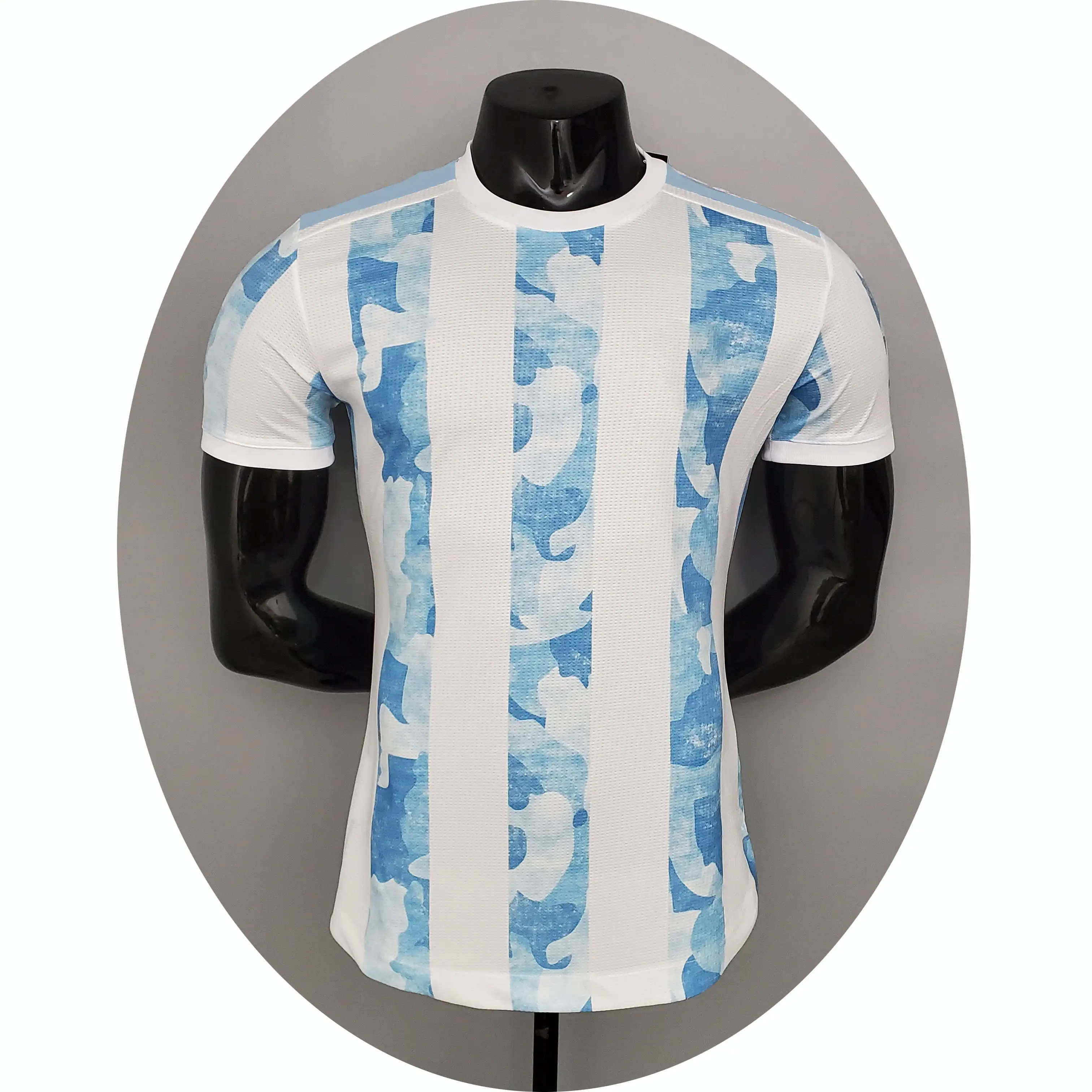 Camiseta de fútbol de Argentina, uniforme de jugador de calidad tailandesa, nuevo modelo 21/22