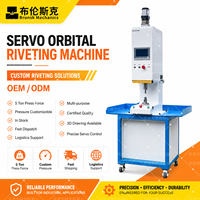 Machine à riveter orbitale électrique automatique de haute précision de 10 tonnes pour rivets solides avec outils de rivetage personnalisés