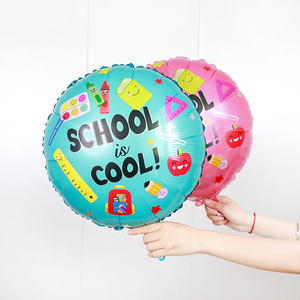 Ballon en aluminium à thème rentrée scolaire, dessin animé, sac à dos, crayon, bus, ballon pour fête à thème rentrée scolaire pour enfants - Product Image 6