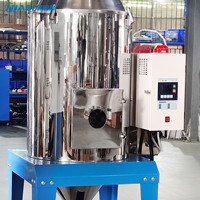 Sécheur à air chauffé Séchoir à trémie en plastique haute température à double couche en acier inoxydable