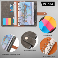 Tracker de stockage d'argent Journal A5 A6 planificateur de Budget classeur avec enveloppes classeur livre d'épargne d'argent