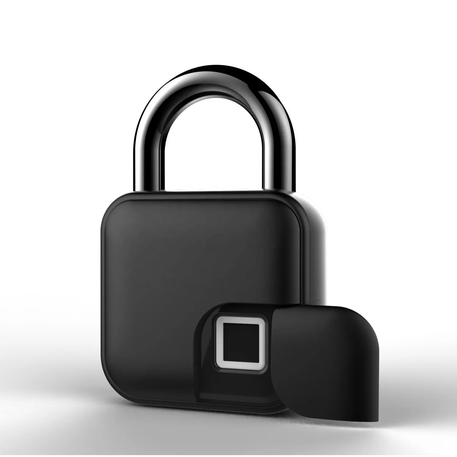 2021 New IP65 Waterproof Keyless Smart Fingerprint Padlock Anti-Theft finger print lock