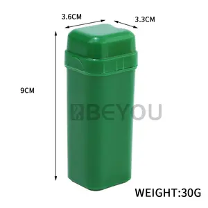 Vente en gros de support de stockage pour briquet avec logo personnalisé boîte à tube en plastique étui à cône double pré-rouleau accessoires portables pour fumer les cigares