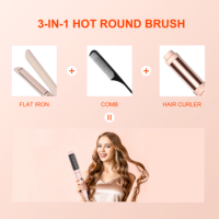 Benutzer definierte 2 in 1 Hot Sale Elektro werkzeuge Lockens tab Magic Curls Salon Beauty Tragbare Locken wickler Zauberstäbe Pinsel Maschine Preis