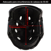 Casque tactique FAST économique de 2 mm, version économique, matériau ABS léger, casque FAST PJ avec trous de ventilation