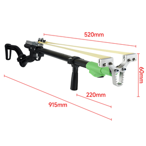 Slingshot télescopique en métal noir, design compact et ergonomique, haute puissance pour la <span class=keywords><strong>chasse</strong></span> en plein air et le tir sur cible - Product Image 3