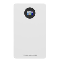 Système de stockage d'énergie photovoltaïque pour usage domestique et commercial, interface tactile, protection BMS réglable, parallèle 16 unités