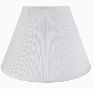 Tối màu xám Linen Xếp Li Đèn bóng râm với trên và dưới TRIM Spider thiết kế cho trang trí nội thất đèn - Product Image 4