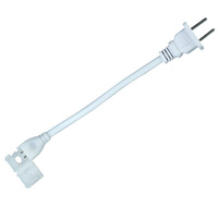 Connecteur de cordon d'alimentation pour guirlande lumineuse LED haute tension 110V 220V, adaptateur secteur 4A pour bandes lumineuses, pièces et accessoires, connecteurs